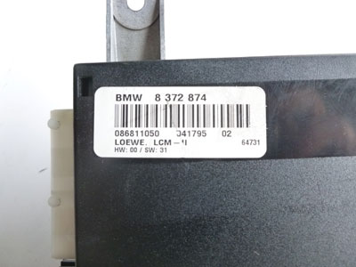 1997 BMW 528i E39 - Light and Check Control Module Loewe LCM 83728742